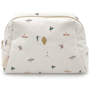 Trousse de toilette bébé en coton Jade "Waikiki" Milinane