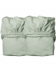 Draps housse pour Lit bébé évolutif Classic, Linea et Luna en coton bio "Sauge" (x2)