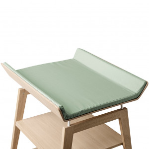 Housse de matelas à langer Linea "Sauge" Leander