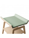 Housse de matelas à langer Linea "Sauge"