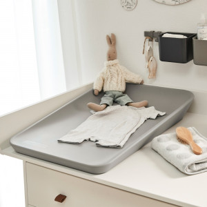 Matelas à langer bébé Matty "Gris Perle" Leander