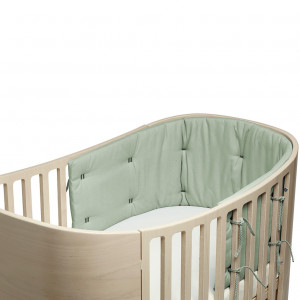 Tour de lit pour le lit bébé évolutif Classic "Sauge" Leander - Dröm Design