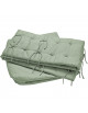 Set de conversion Sofa pour lit Luna 140 en coton bio "Sauge"