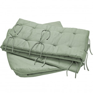Set de conversion Sofa pour lit Luna 140 en coton bio "Sauge" Leander