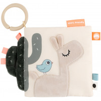 Livre bébé d'éveil sensoriel en tissu "Lalee le Lama" Done by Deer