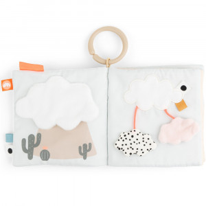 Livre bébé d'éveil sensoriel en tissu "Lalee le Lama" Done by Deer