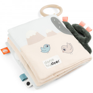 Livre bébé d'éveil sensoriel en tissu "Lalee le Lama" Done by Deer