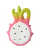 Jouet de dentition en caoutchouc naturel "Fuscia le Fruit du Dragon"