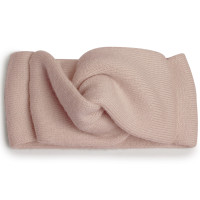 Headband en laine Mérinos "Vieux Rose" (adulte)