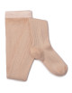 Collants fille en coton égyptien et Lurex Amélie "Sorbet"