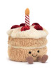 Peluche Amuseables Gâteau d'Anniversaire (16 cm)