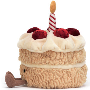 Peluche Amuseable Gâteau d'Anniversaire (12 cm) Jellycat