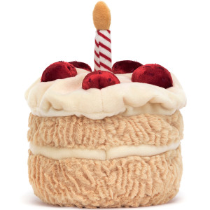 Peluche Amuseable Gâteau d'Anniversaire (12 cm) Jellycat
