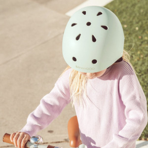 Casque de vélo enfant Classic "Matte Vert Pâle" (3-7 ans) Banwood