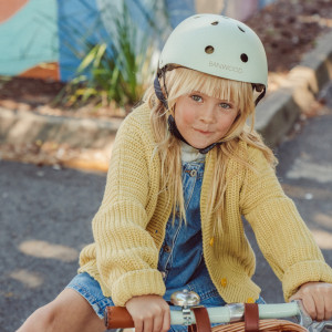 Casque de vélo enfant Classic "Matte Vert Pâle" (3-7 ans) Banwood