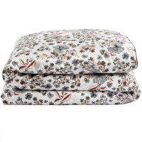 Housse de couette enfant (140x150cm) en coton bio "Flora"