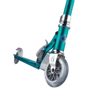 Trottinette pliable Micro Sprite avec roues LED "Bleu Pétrole" (5 ans et +) Micro Mobilty