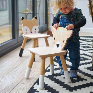 Chaise enfant en bois Forêt "Biche"  (3 ans et +) Tender Leaf Toys