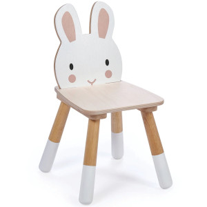 Chaise enfant en bois Forêt "Lapin" (3-6 ans) Tender Leaf Toys
