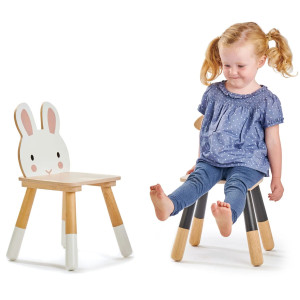 Chaise enfant en bois Forêt "Lapin" (3-6 ans) Tender Leaf Toys