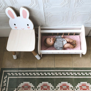 Chaise enfant en bois Forêt "Lapin" (3-6 ans) Tender Leaf Toys