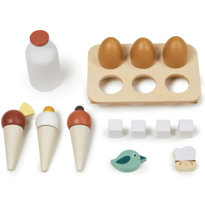 Refrigérateur jouet en bois (3-8 ans) Tender Leaf Toys