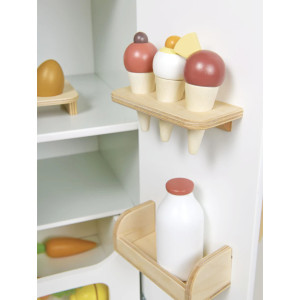 Refrigérateur jouet en bois (3-8 ans) Tender Leaf Toys