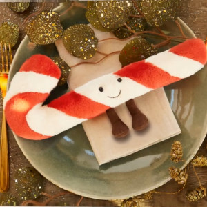Peluche Festive Sucre d'orge de Noël (13 cm) Jellycat