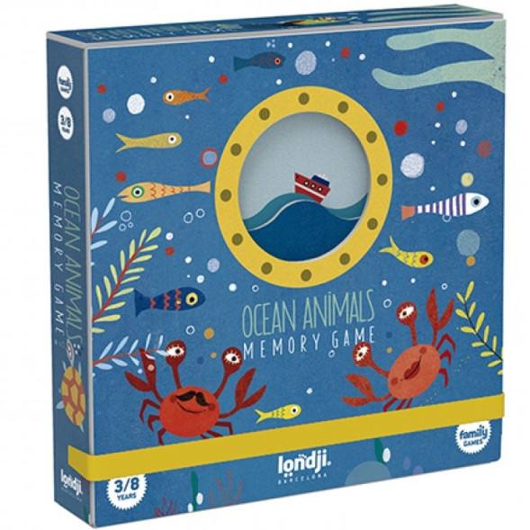 Jeu Memory Game "Ocean Animals" (3 ans et +)