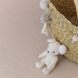 Tapis de protection de sol bébé en vinyl Rainbow "Mocha" Eeveve
