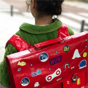 Stickers réflechissants pour vélo et accessoires "Dinosaurus" Rainette