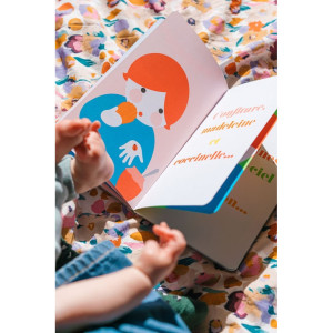 Livre bébé "Les mots adorables" (0-2 ans) d'Atelier Saje Marcel & Joachim