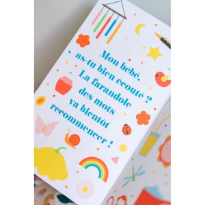 Livre bébé "Les mots adorables" (0-2 ans) d'Atelier Saje Marcel & Joachim