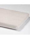 Drap housse bébé pour berceau et landau 40x80 en coton bio "Naturel" Kadolis