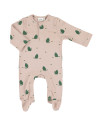 Pyjama bébé avec pieds en coton bio "Cuddly Cat"