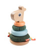 Culbuto à empiler en bois "Girafe Raffi" (1-3 ans)