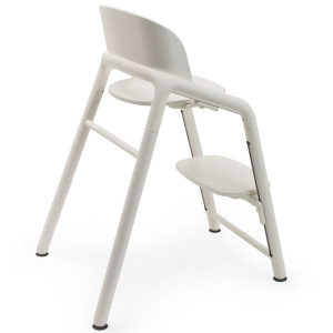 Chaise haute évolutive en bois et bioplastique Giraffe "Blanc" Bugaboo