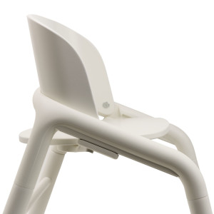 Chaise haute évolutive en bois et bioplastique Giraffe "Blanc" Bugaboo