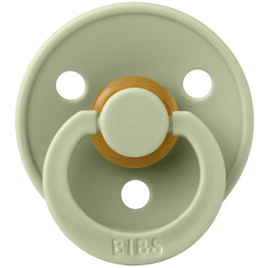 Tétine en caoutchouc naturel physiologique (0-6 mois) "Vert Sauge" BIBS