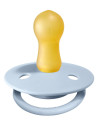 Tétine ronde en caoutchouc naturel (18 mois et +) "Bleu Layette"
