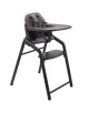 Chaise haute évolutive 3-en-1 en bois Bugaboo Giraffe "Noir"