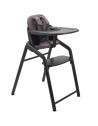 Chaise haute évolutive 3-en-1 en bois Bugaboo Giraffe "Noir"