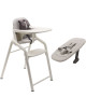 Chaise haute bébé évolutive 4-en-1 en bois Bugaboo Giraffe "Blanc" 