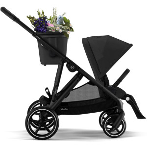 Poussette Cybex Gazelle S châssis noir "Moon Black"