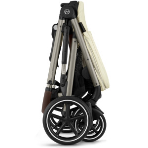 Poussette Cybex Gazelle S châssis taupe "Seashell Beige"