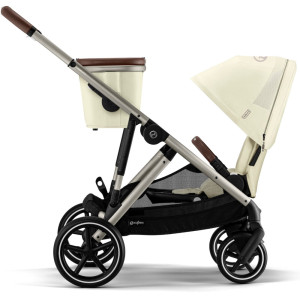 Poussette Cybex Gazelle S châssis taupe "Seashell Beige"