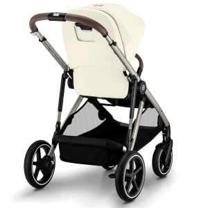 Poussette Cybex Gazelle S châssis taupe "Seashell Beige"