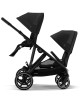 Siège supplémentaire Gazelle S "Moon Black"