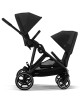 Siège supplémentaire Gazelle S "Moon Black"