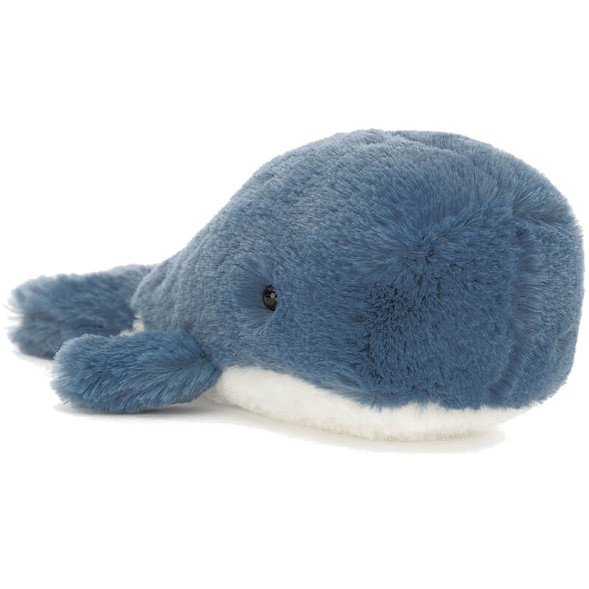 Peluche Wavelly Blue la Baleine (15 cm)